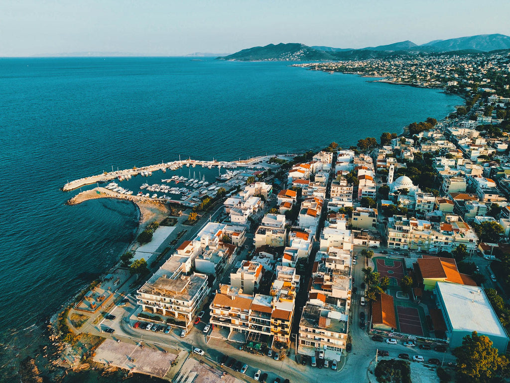 Artemida, spiaggia sul lato orientale dell'Attica