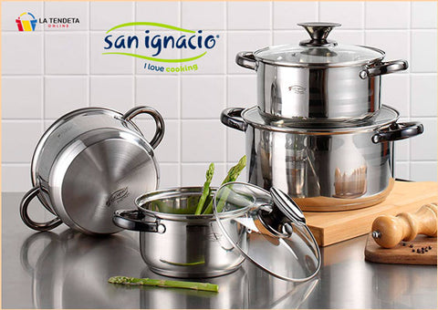 N. Batería de cocina San Ignacio 8 piezas – La Tendeta Online