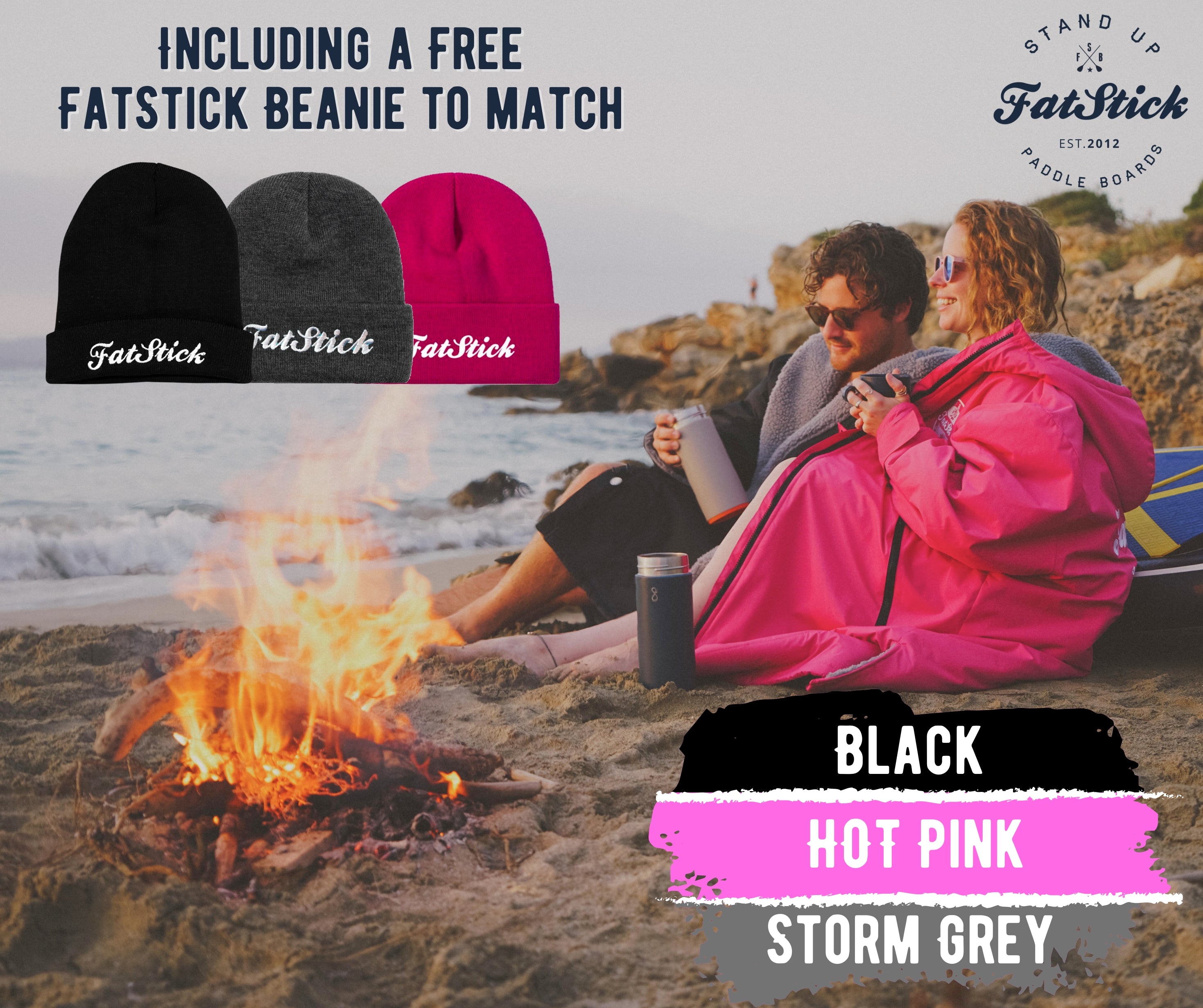 FatStick Change Robe and Free Beanie Hat