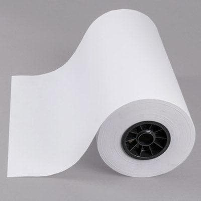 18 x 1000' White Butcher Paper Roll for Wrapping Meat and Fish