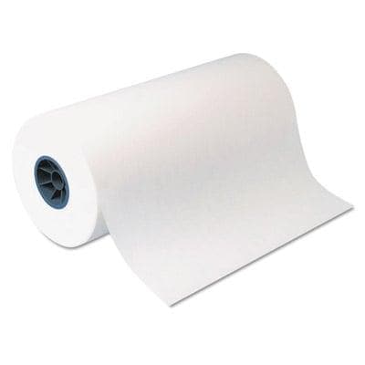 24 x 1000' White 50 lb. Butcher Paper Roll by Colorations