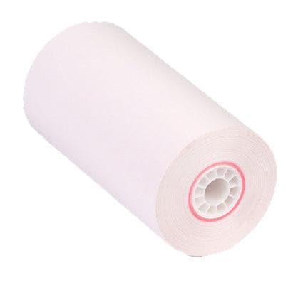 Point Plus 3 1/8 x 230' Canary Phenol- and BPA Free Thermal Cash Register  POS Paper Roll Tape - 50/Case