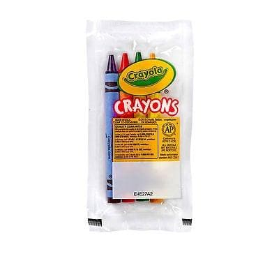 CrayonKing 50 Sets of 4-Packs in Cello (200 Bulk Crayons) - Coloring Crayons  - Helia Beer Co