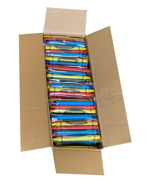 Premium 3 Pack Restaurant Crayons, 720/cs, Blue/Red/Yellow