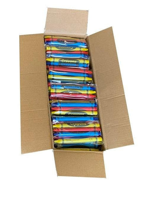 Kids' Honeycomb Restaurant Crayons 4 Per Box, 45 Packs/Case, #MCRAY4BXH180