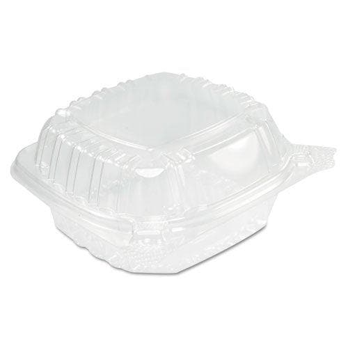 6.4 x 6.4 x 3 PS Foam Hinged Lid Container