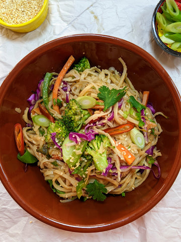 peanut butter spicy noodles نودلز