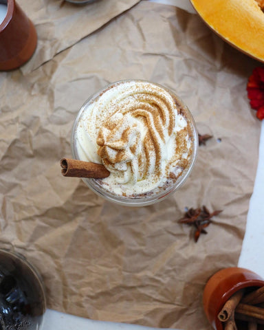 pumpkin spice latte coffee