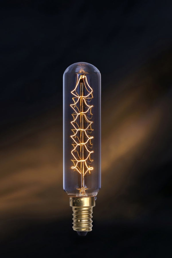 10w ampoule incandescente tungstène sel rock lampe ampoule - E14 petite vis  lampes à incandescence veilleuse, bougie claire lumière jaune chaude C7  tungstène