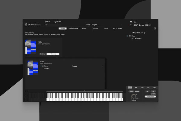 sinefactory orchestral tools free vst