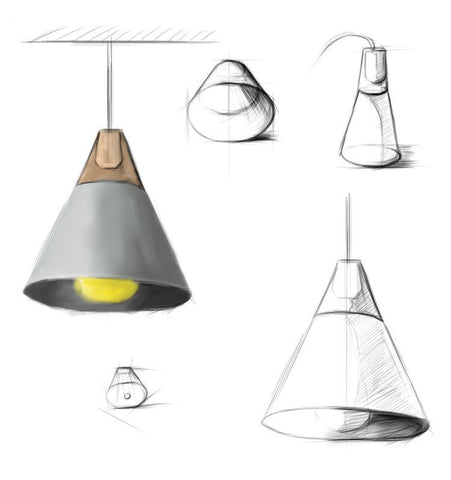 Elegant Wood Kitchen Light – GabyBerg Design