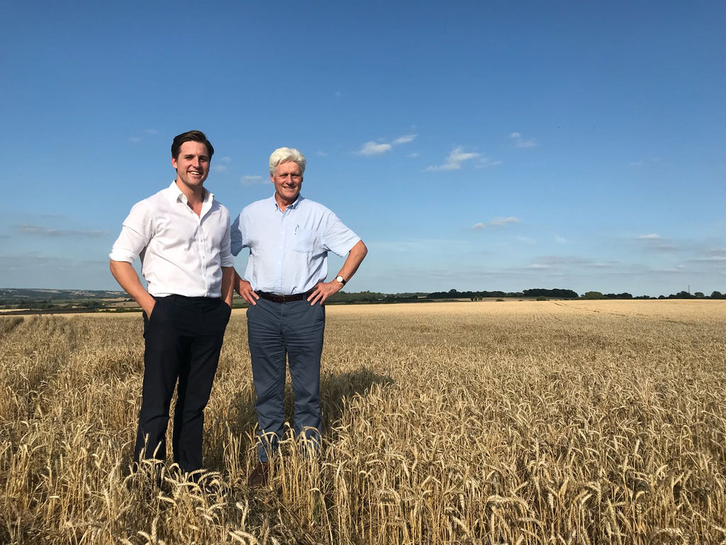 Matthews Cotswold Flour Mill founders - The father and the son, Bertie Matthews