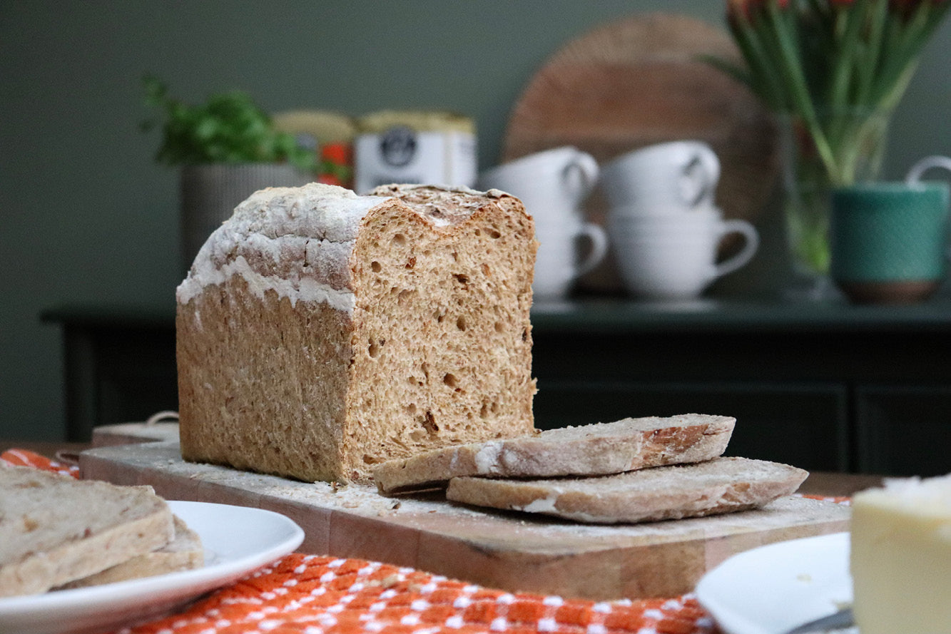 Malted Rye Sandwich Loaf Recipe