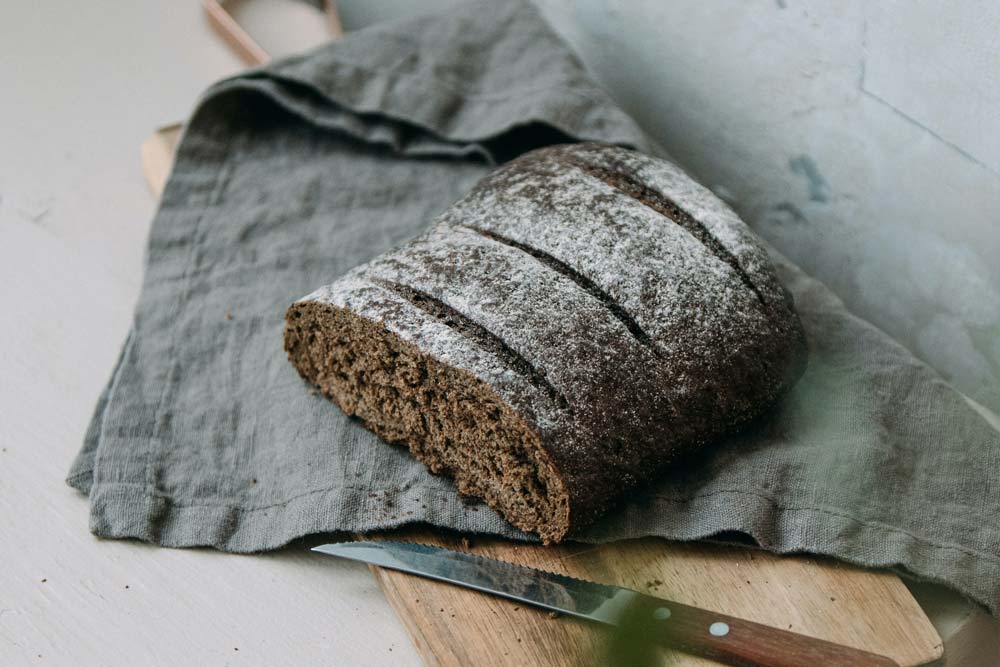 Rye sourdough bread