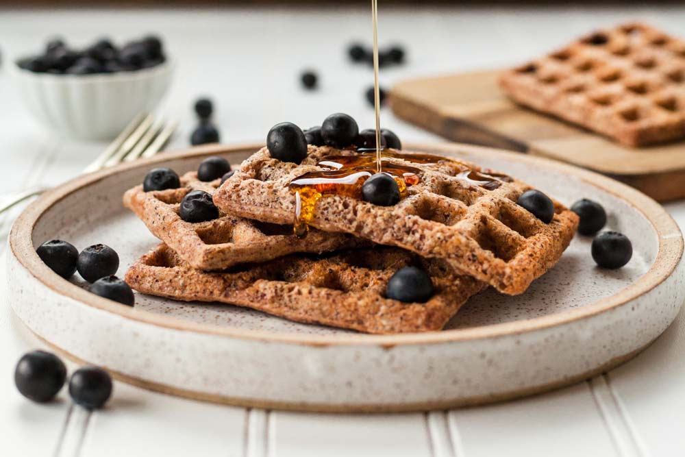 Rye waffles