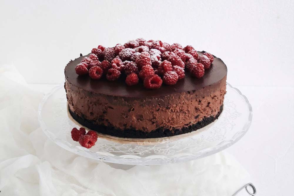 Vegan chocolate torte