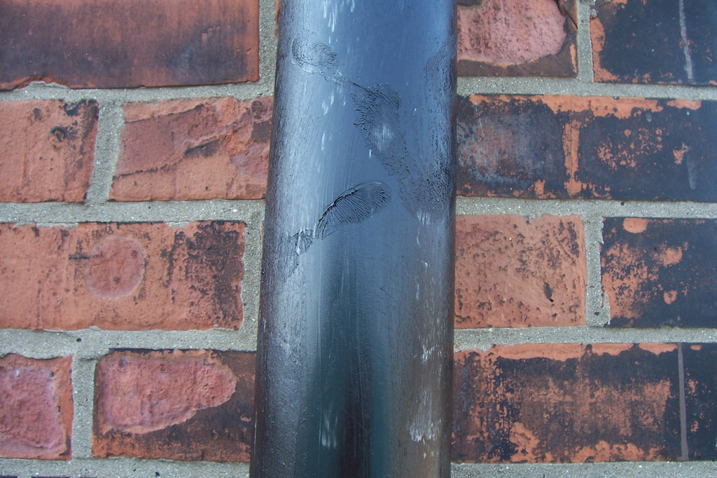 anti climb paint on drain pipe