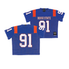 PRE-ORDER: Boise State Throwback Football Jersey - Ahmed Hassanein | #91 Small