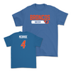 Boise State Women's Soccer Blue Sideline Tee - Avery McBride Youth Small