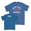 Boise State Men's Cross Country Blue Arch Tee - Christian Graham Youth Small