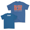 Boise State Men's Cross Country Blue "Bleed Blue" Tee - Christian Graham Youth Small