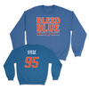 Boise State Football Blue "Bleed Blue" Crew - Max Stege Youth Small