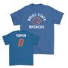 Boise State Women's Basketball Blue Arch Tee - Tatum Thompson Youth Small