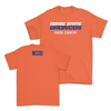 Boise State Men's Cross Country Orange Staple Tee - Trent Wigod Youth Small