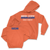 Boise State Women's Cross Country Orange Staple Hoodie - Yasmin Marghini Youth Small