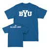 BYU Women's Track & Field Royal Wordmark Tee - Lexy Halladay-Lowry Small