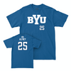 BYU Football Royal Wordmark Tee - Talan Alfrey Small