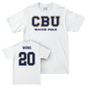 Women's Water Polo White Comfort Colors Classic Tee - Adrianna Wong Youth Small