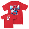 Dayton Women's Soccer Red Rudy Tee - Alicia Donley Youth Small