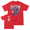 Dayton Women's Volleyball Red Rudy Tee - Amelia Moore Youth Small