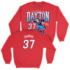 Dayton Football Red Rudy Crew - Ca’ron Coleman Youth Small