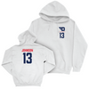 Dayton Football White Logo Hoodie - Cole Johnson Youth Small