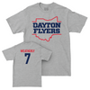 Dayton Football Sport Grey State Tee - Donovan Weatherly Youth Small