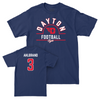 Dayton Football Navy Arch Tee - Jack Ahlbrand Youth Small