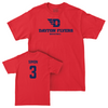 Dayton Men's Basketball Red Sideline Tee - Jaiun Simon Youth Small