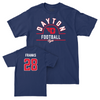 Dayton Football Navy Arch Tee - Michael Franks Youth Small