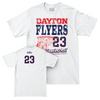 Dayton Women's Basketball White Vintage Comfort Colors Tee - Mariah Perez Youth Small