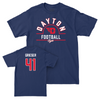 Dayton Football Navy Arch Tee - Nicholas Grieser Youth Small