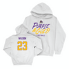 East Carolina Football White Color Rush Hoodie - Dameon Wilson Small