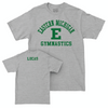 Eastern Michigan Women's Gymnastics Sport Grey Varsity Tee - Brianna Lucas Small