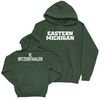 Eastern Michigan Women's Gymnastics Green Sideline Hoodie - Elise Ritzenthaler Small