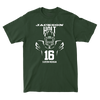 Eastern Michigan Football Green End Zone Tee - Jackson Holt Small