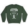 Eastern Michigan Football Green End Zone Crew - Justin Jefferson Small