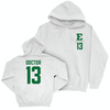 Eastern Michigan Women's Volleyball White Logo Hoodie - Kaili Doctor Small