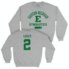 Eastern Michigan Women's Gymnastics Sport Grey Varsity Crew - Kyrie Lowe Small