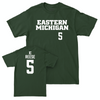 Eastern Michigan Football Green Sideline Tee - Max Reese Small